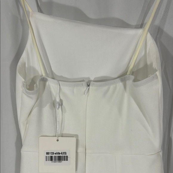 Hello Molly White Sheath Dress with Slit Size XS - Picture 8 of 10